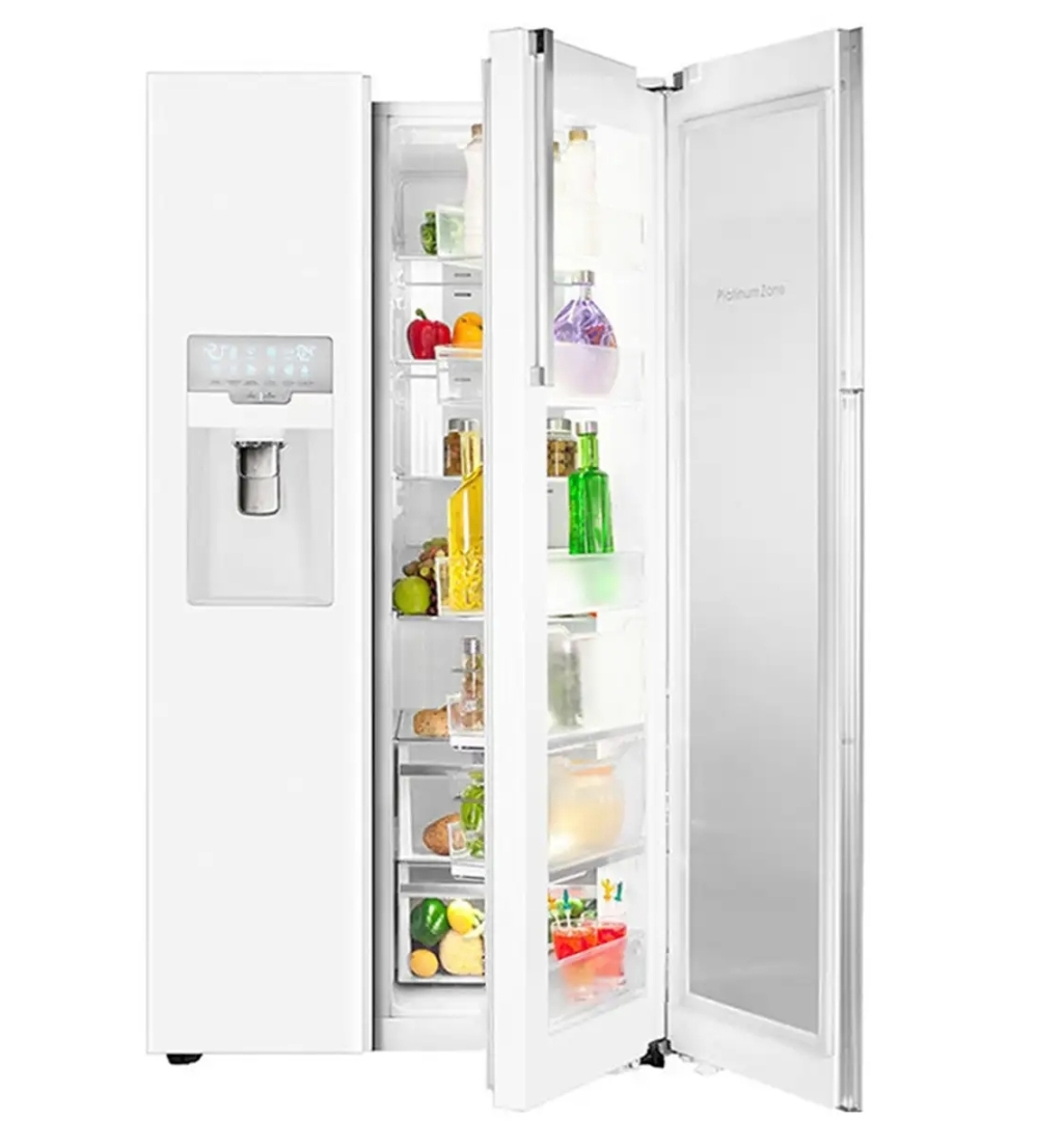 یخچال فریزر ساید بای ساید اسنوا مدل ARS3DI-L300SS استیل-ظرفیت ۳۵فوت با بار خانگی-رنگ استیل